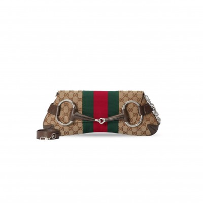 GUCCI SMALL HORSEBIT CHAIN SHOULDER BAG 764255 (38*16*15cm)
